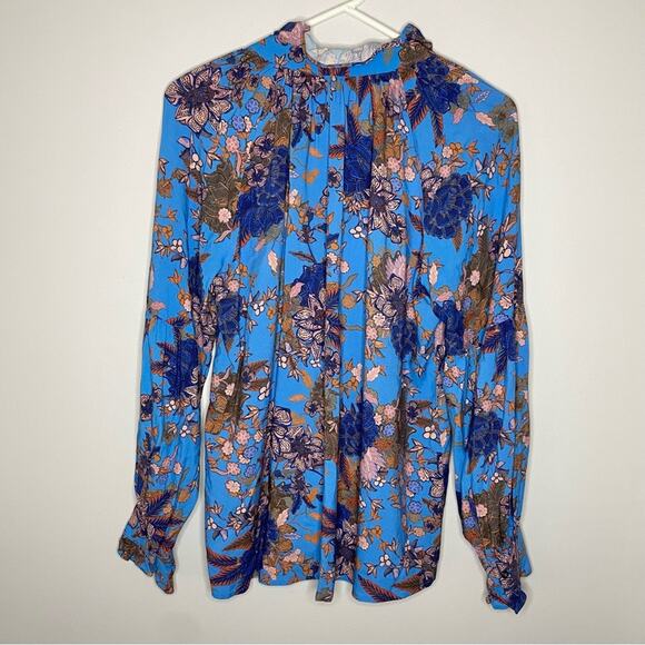 XiRENA Emilia Top in Cerulean Medley Size S - Picture 8 of 8